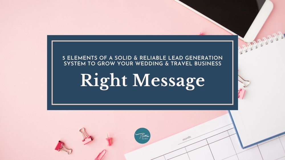 right message quality leads