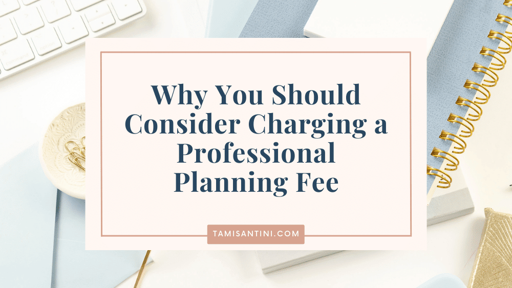 professional planning fee