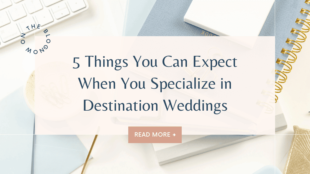 Specializing Destination Weddings