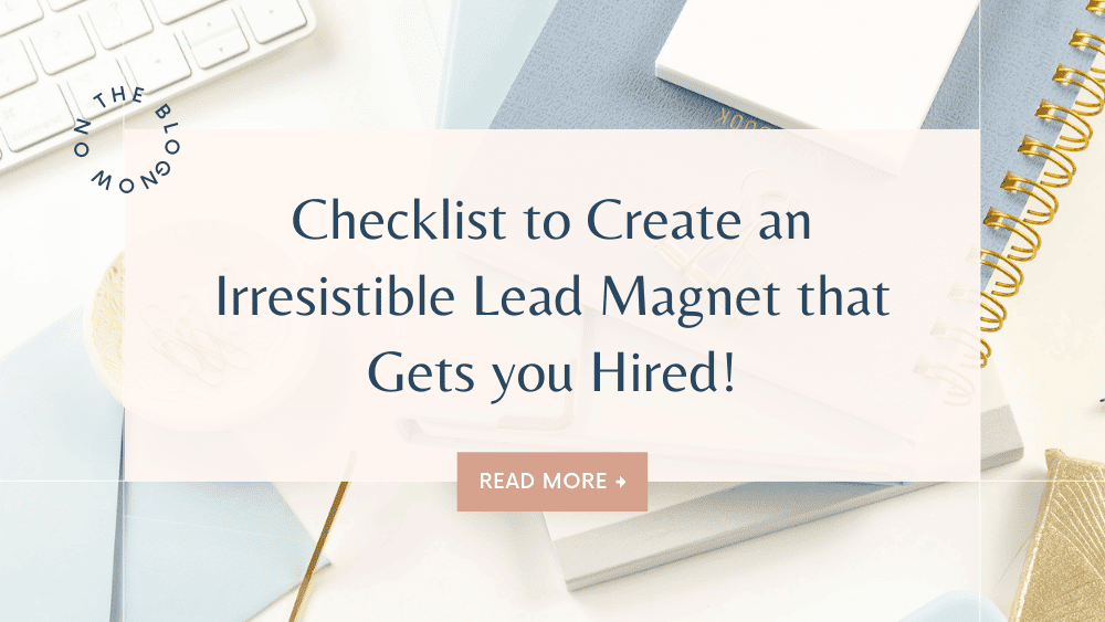 irresistible lead magnet checklist